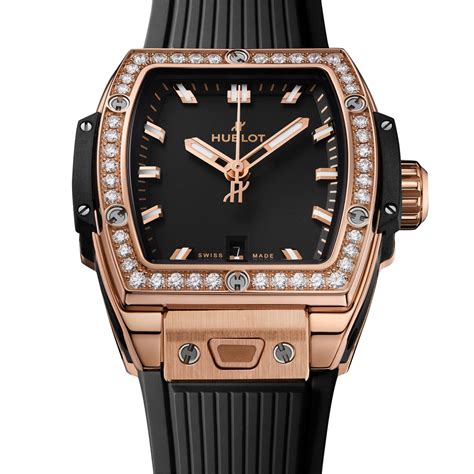 hublot spirit of big bang king gold diamonds|Hublot big bang diamond bezel.